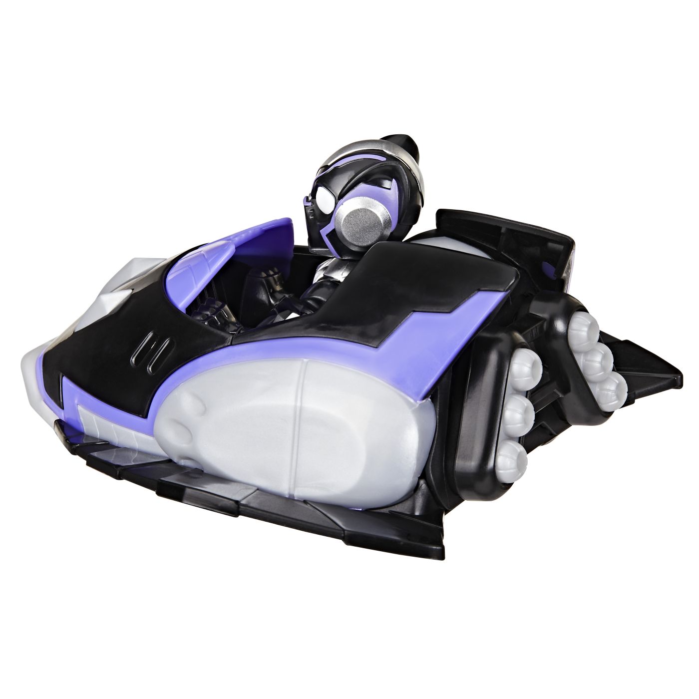 Marvel iron man si prietenii sai uimitori set vehicul si figurina black panther [7]