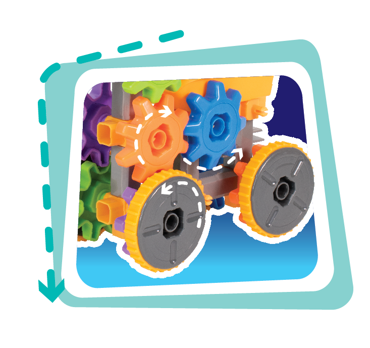 Set de constructie 3 in 1 STEM  - Robotel & masinute saniter [2]