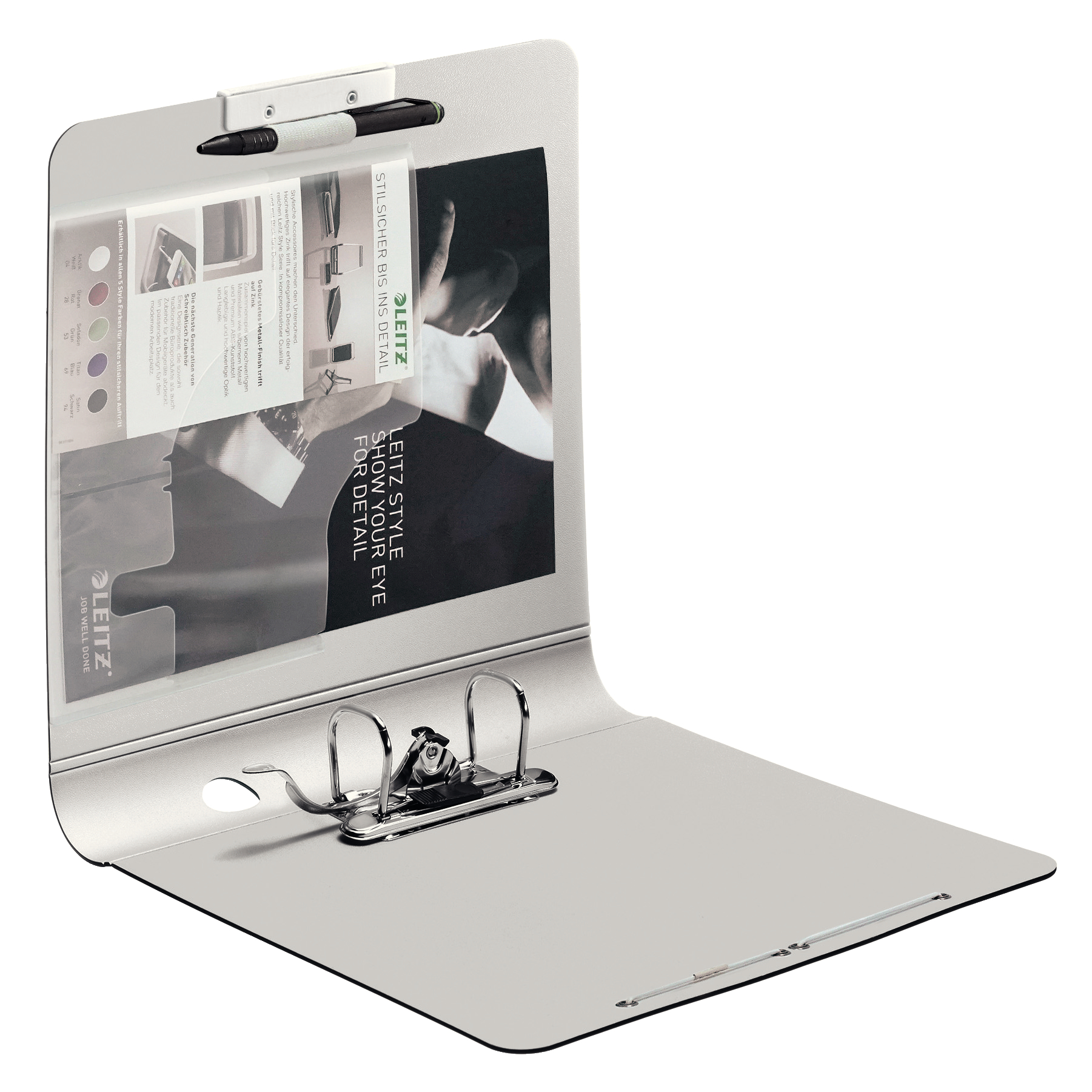 Biblioraft plastifiat 5cm 180g grena active style leitz [3]