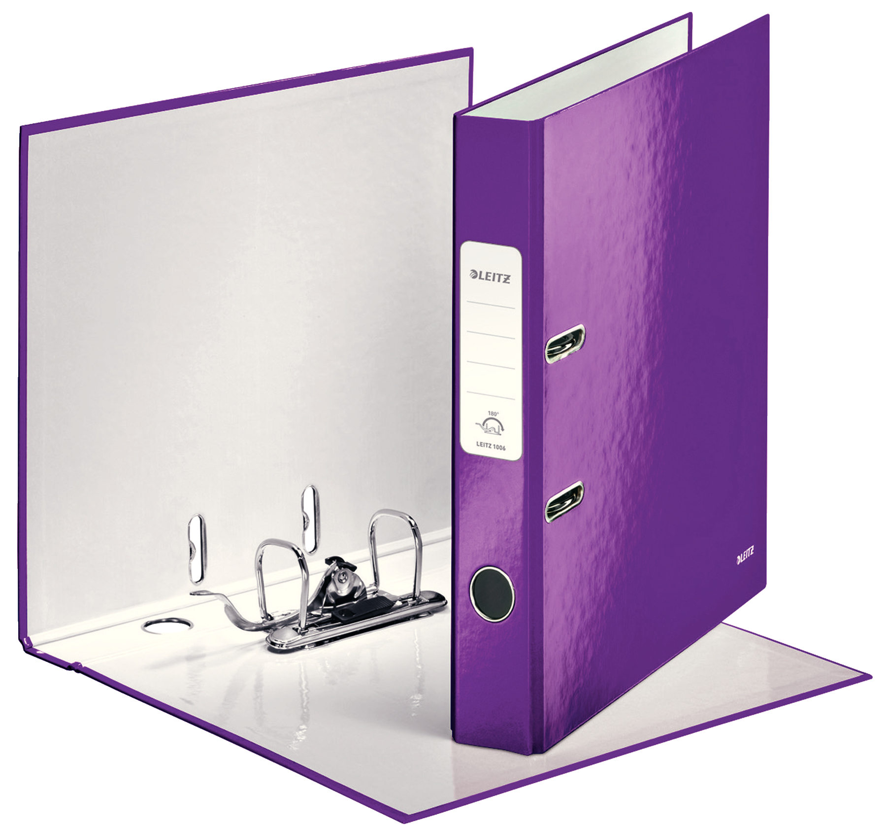 Biblioraft plastifiat 5.2 cm mov metalizat wow leitz [2]