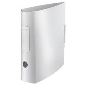 Bibliorafturi - Biblioraft plastifiat 7.5cm 180grade alb arctic style leitz
