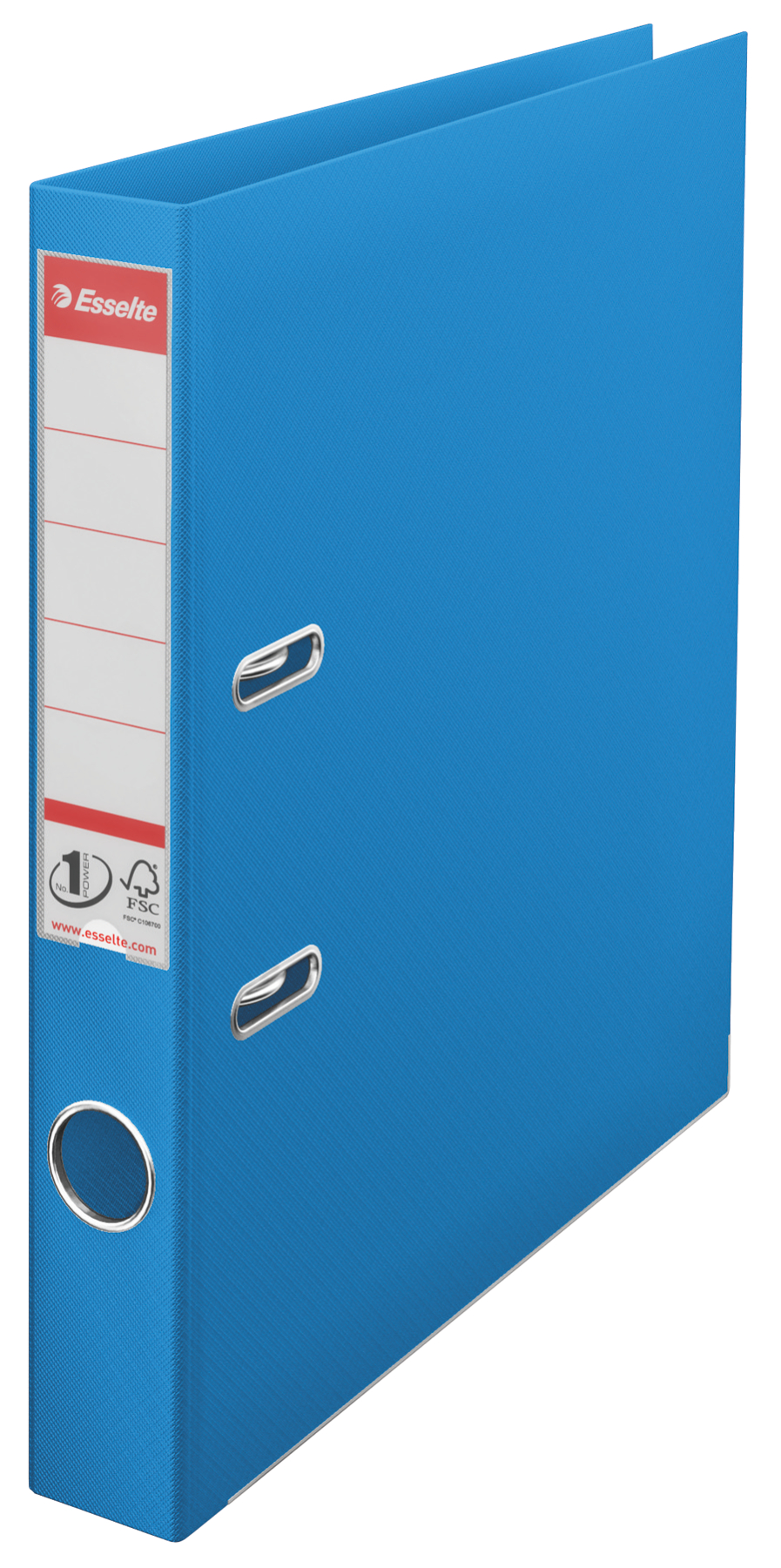 Biblioraft plastifiat int-ext 5cm albastru vivida nr1 esselte [1]