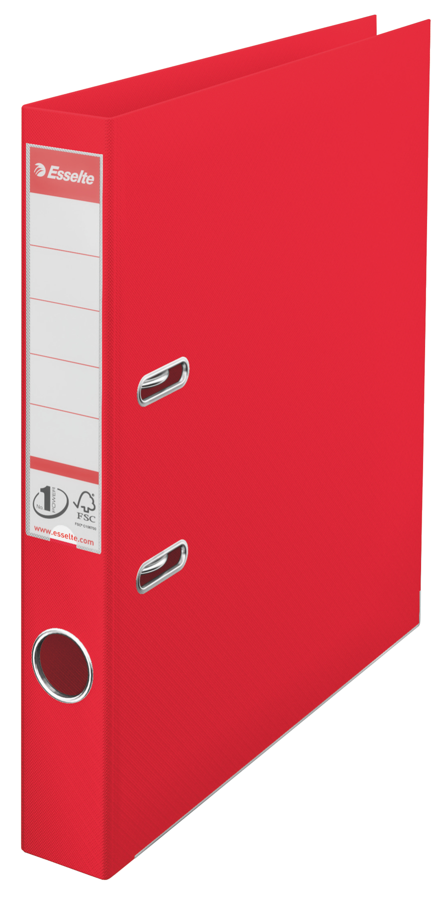 Biblioraft plastifiat int-ext 5cm rosu vivida nr1 power esselte [1]