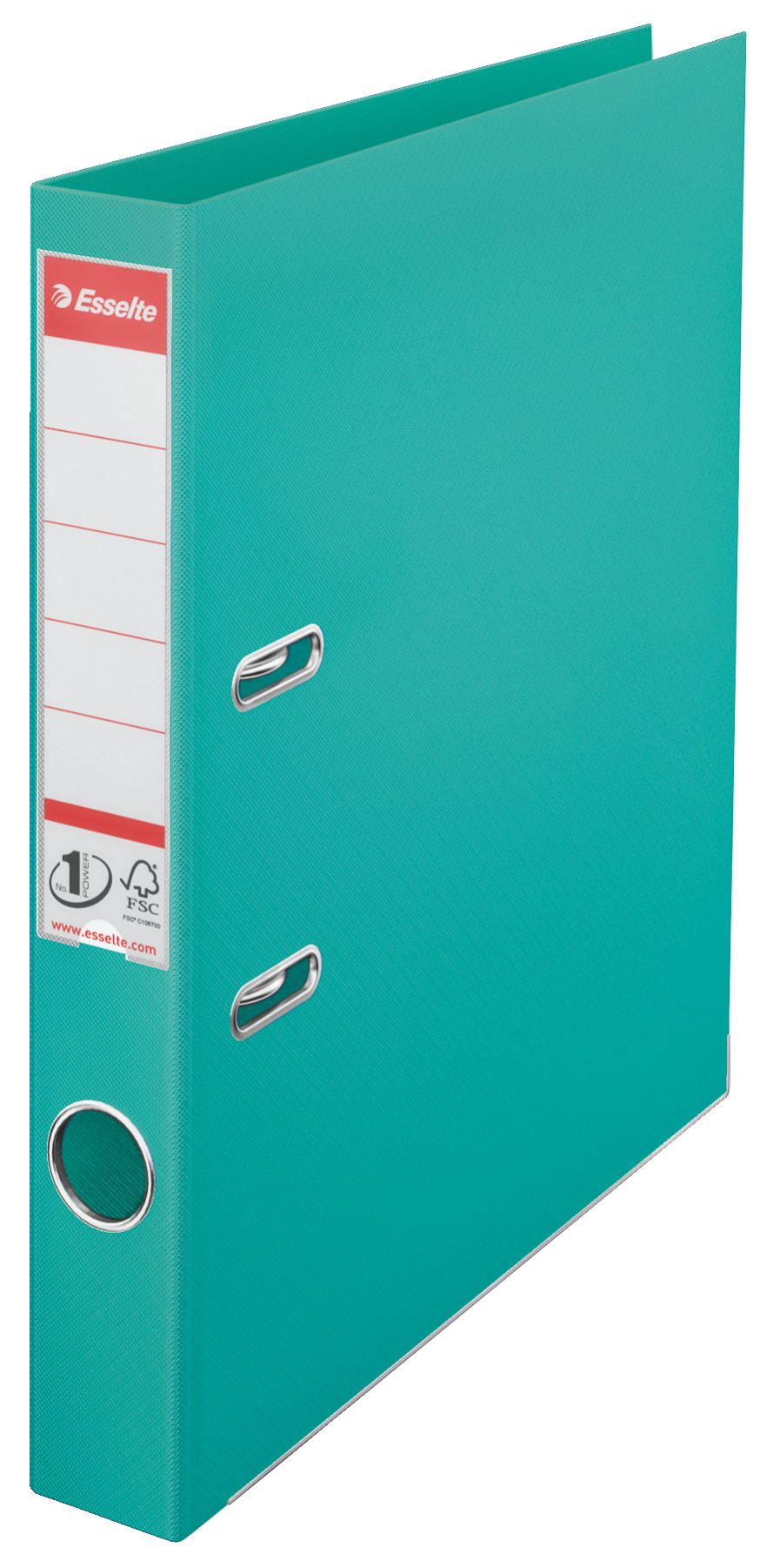 Biblioraft plastifiat int-ext 5cm turcoaz nr1 power esselte [1]