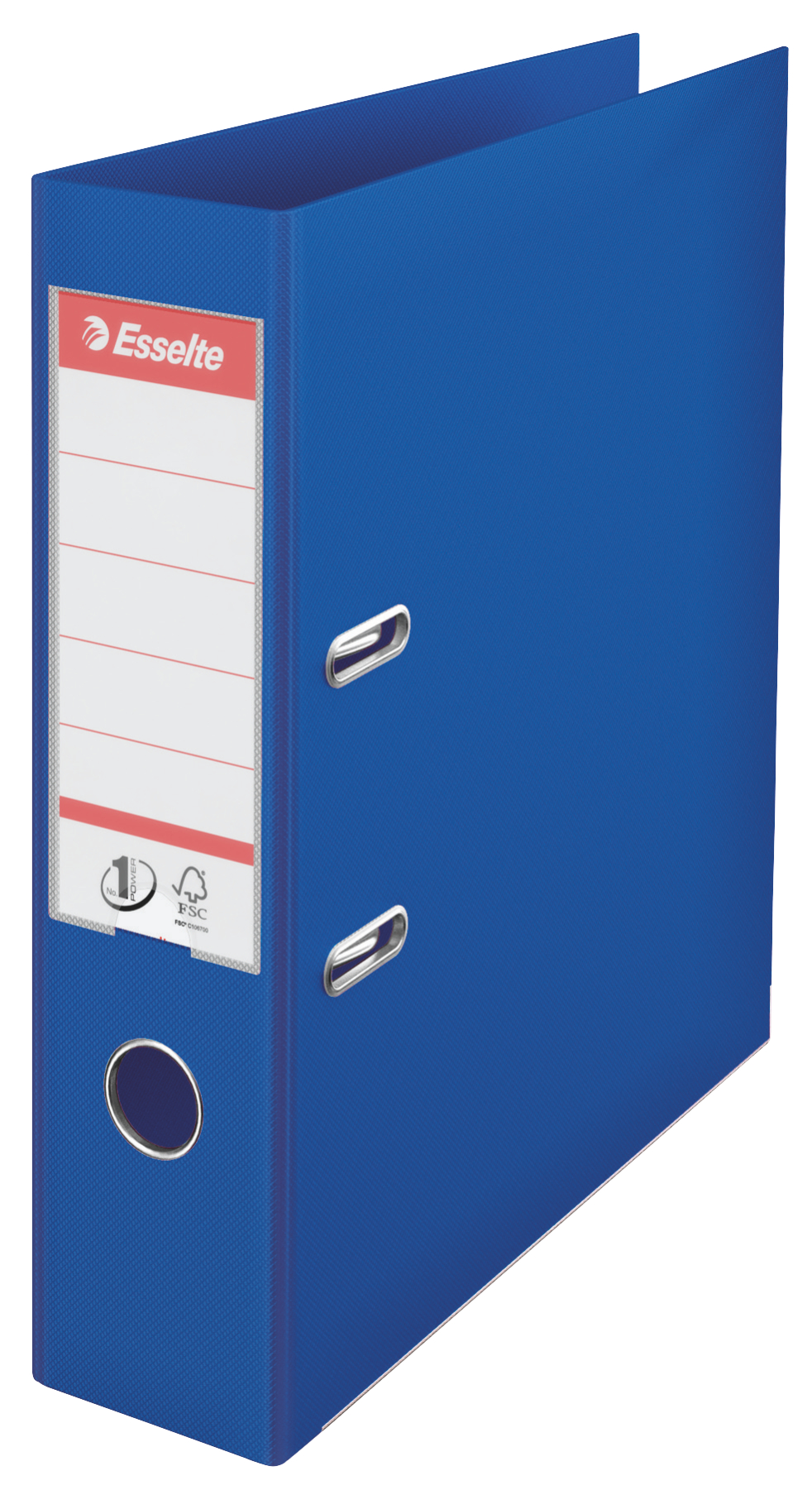Biblioraft plastifiat int-ext 7.5cm albastru nr1 power esselte [1]
