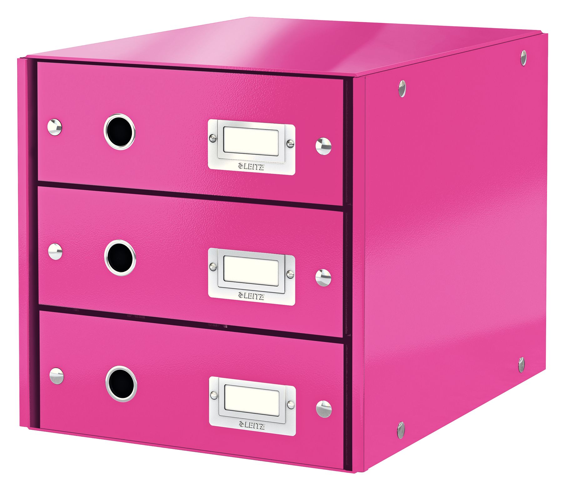 Cabinet 3 sertare roz click&store leitz [0]