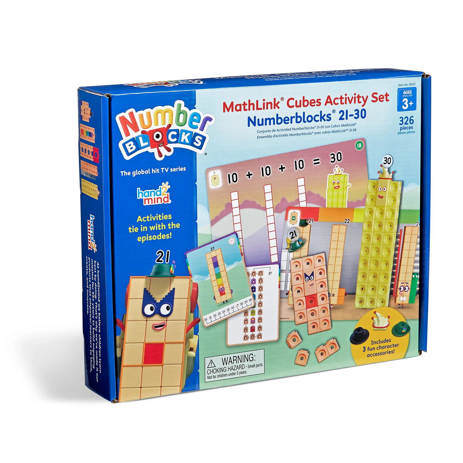 MathLink Cubes Numberblocks in engleza Set de activitati de la 21 - 30 [9]
