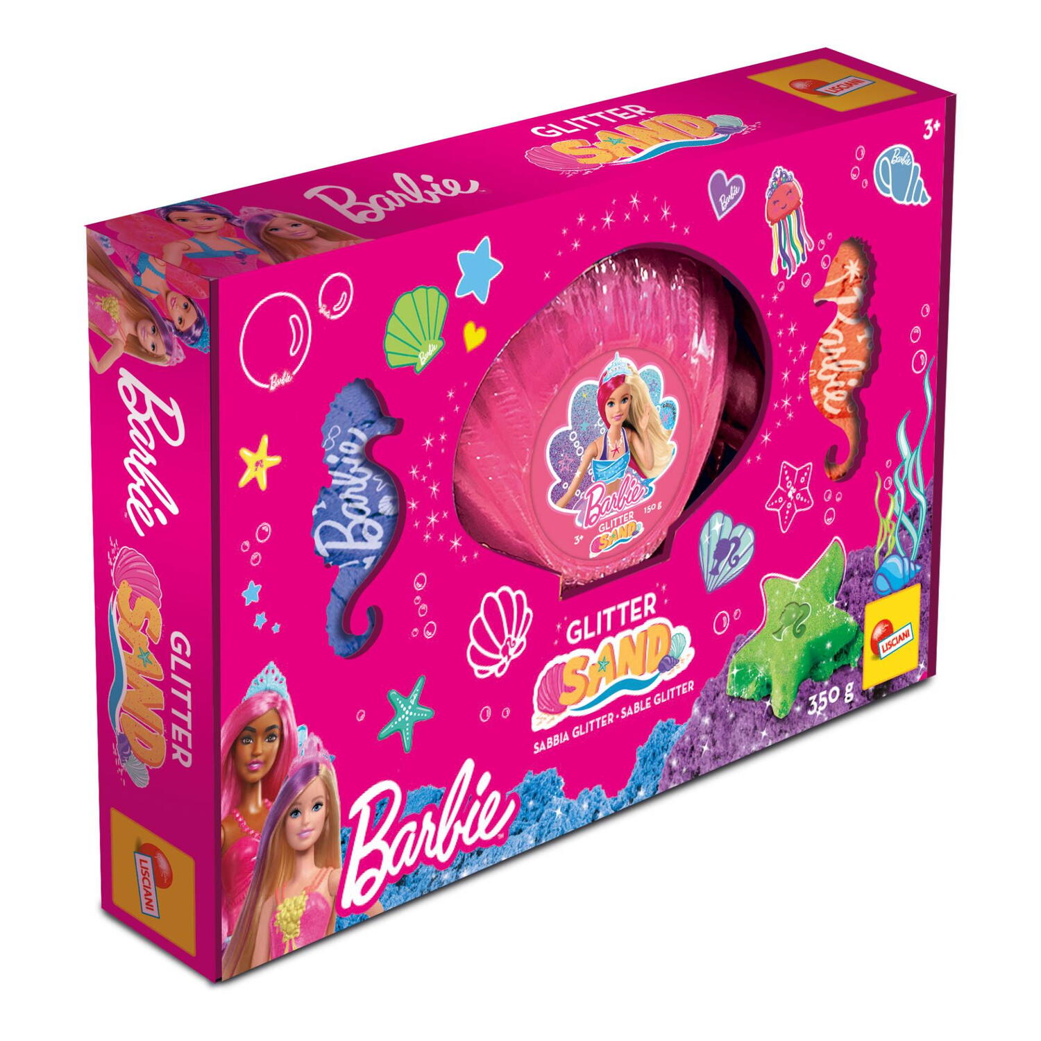 Art & Craft si Artizanat - Set nisip kinetic Barbie - Scoica magica
