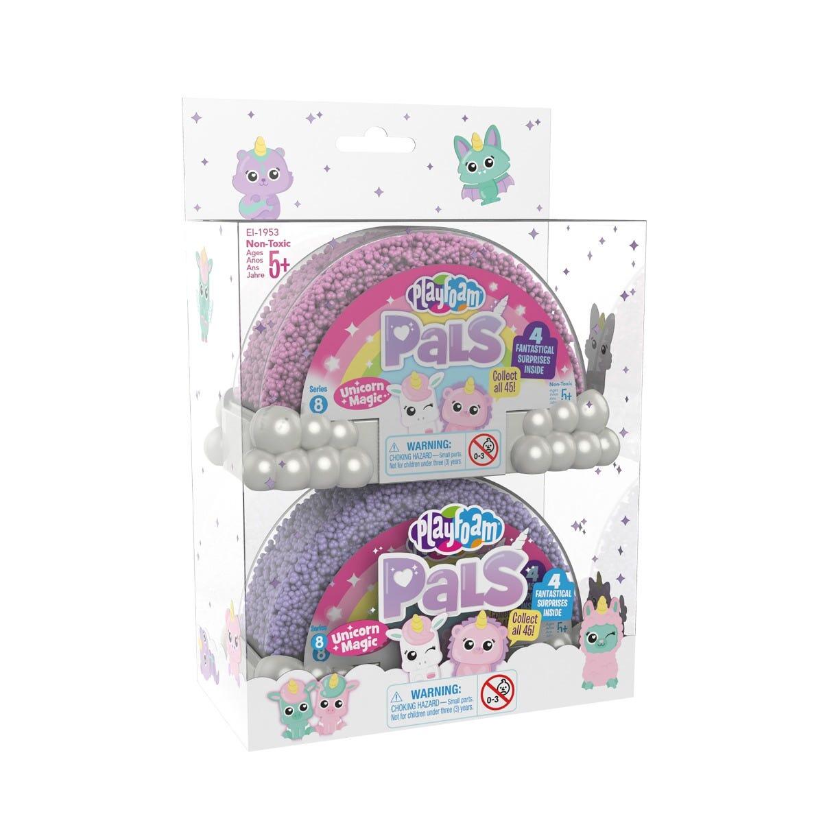 Art & Craft si Artizanat - Spuma de modelat Playfoam -  Unicorni magici, set 2 bucati