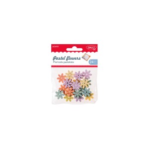 Art & Craft si Artizanat - Accesorii craft - ad490 floricele pastelate daco