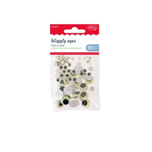 Art & Craft si Artizanat - Accesorii craft - ad492 ochi mobili fosforescenti daco