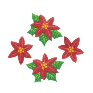 Art & Craft si Artizanat - Accesorii craft - ad725 craciunite fetru aa daco 3 buc