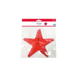 Art & Craft si Artizanat - Accesorii craft - ad751 steluta 3d daco 3 buc