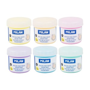 Art & Craft si Artizanat - Acuarele 6 culori 40ml/cul finger pastel milan 031206p