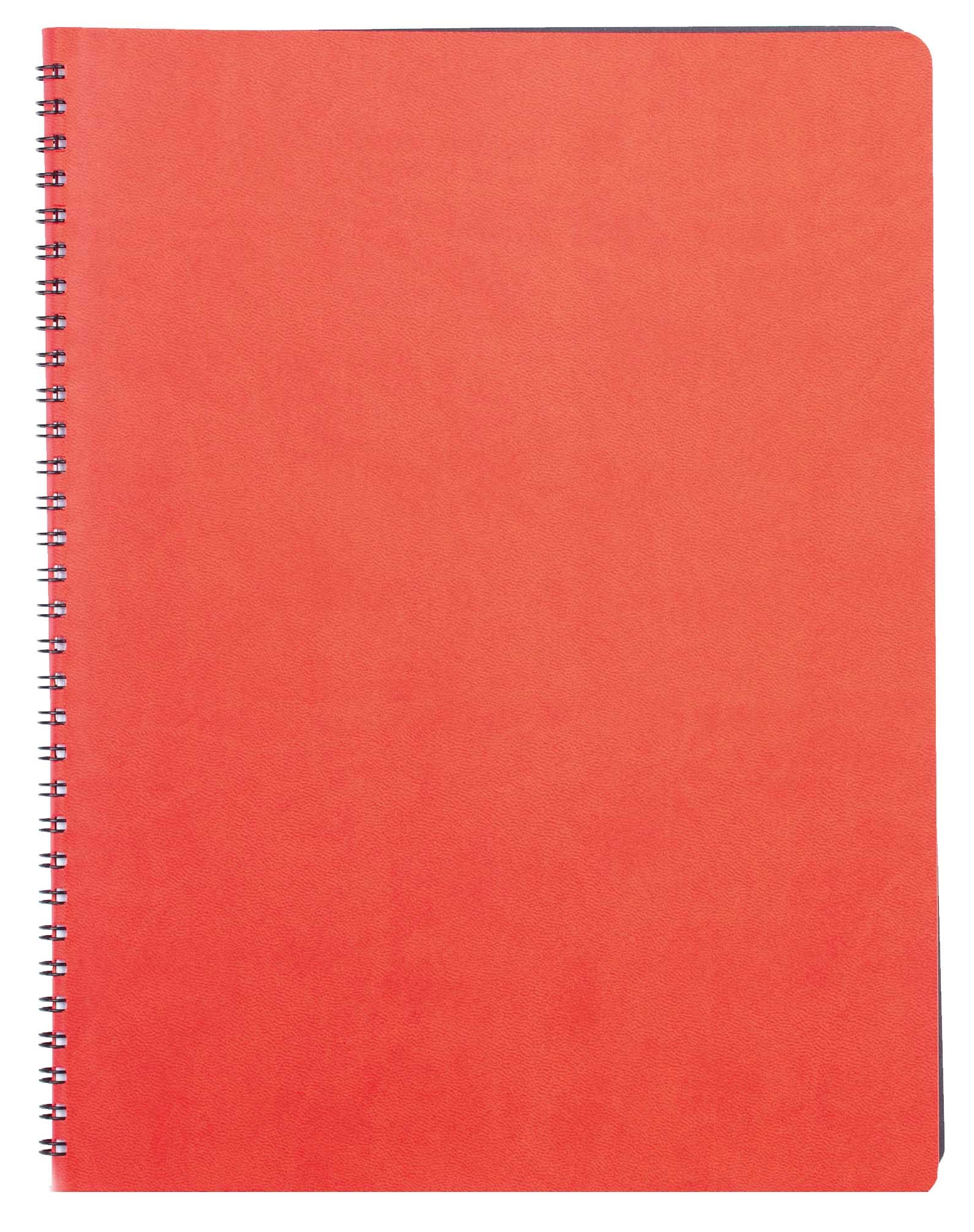 Agende - Agenda cu spira a4 nedatata rosie siena ego