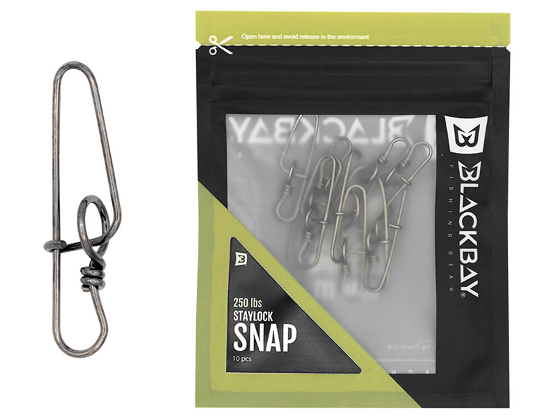 Vârtej - Agrafe Blackbay Staylock Snap #5 - 300lbs