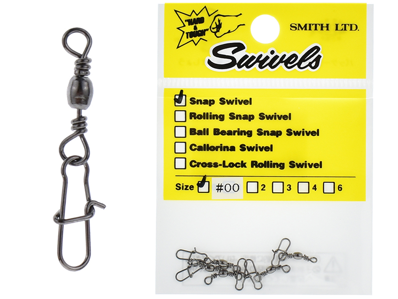 Vârtej - Agrafe cu vartej Smith Snap Swivels #00