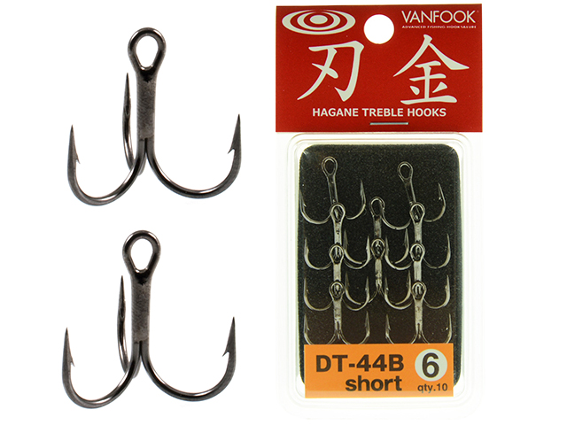 Ancore Vanfook DT-44B Crank Minnow Short Shank Treble #2 [1]
