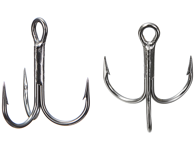 Ancore Vanfook DT-55B Treble Hook Short Shank Medium Heavy #8 - 5pcs [1]