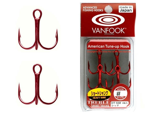 Ancore Vanfook DT-55R Treble Short Shank #10 - 5pcs [0]