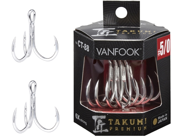 Ancore Vanfook Takumi Premium CT-88 Treble #3/0 (4pcs) [4]