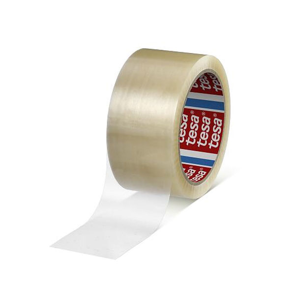 Banda adeziva transparenta 66m 48mm adeziv cauciuc sintetic tesa [0]