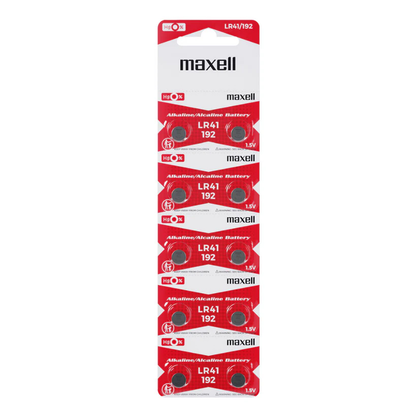Casă, gradină și bricolaj - Baterii 192 lr41 ag3 1,5v (5x2) 10 buc/blister maxell