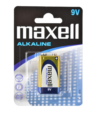 Casă, gradină și bricolaj - Baterii 9v alcaline maxell