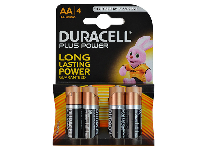 Casă, gradină și bricolaj - Baterii r6(aa) alcaline duracell 4 bucati/blister