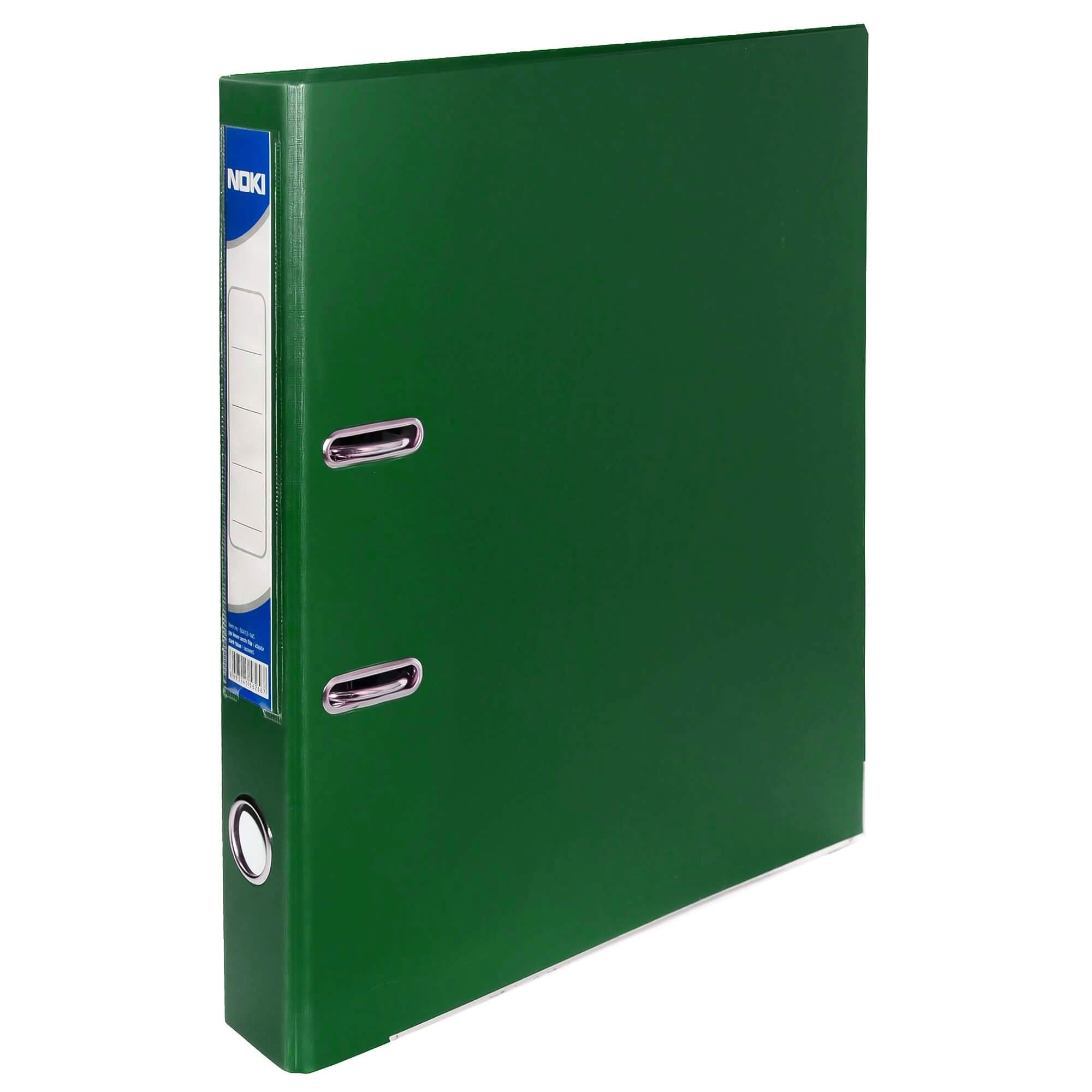 Bibliorafturi - Biblioraft plastifiat 5cm verde noki