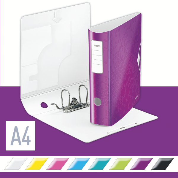 Biblioraft plastifiat 8.2cm 180grade mov active wow leitz [2]