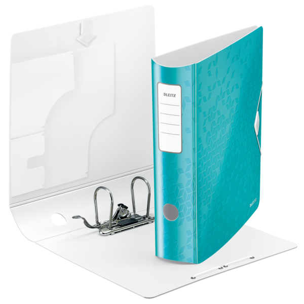 Biblioraft plastifiat 8.2cm 180grade turcoaz active wow leitz [2]