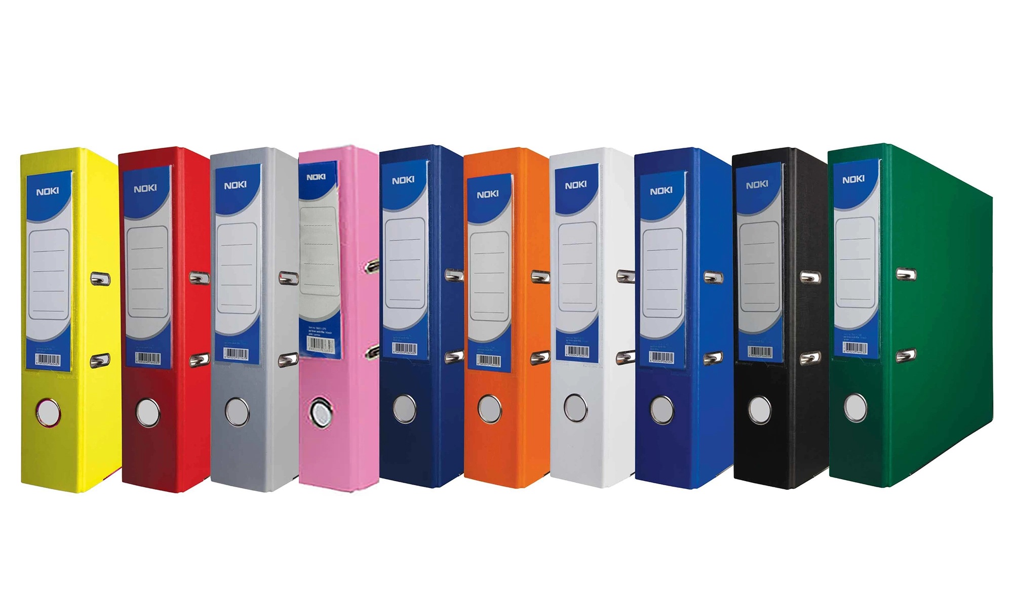 Biblioraft plastifiat 7.5cm negru noki [1]