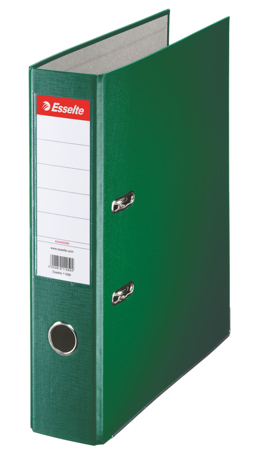 Bibliorafturi - Biblioraft plastifiat 7.5cm verde economy esselte
