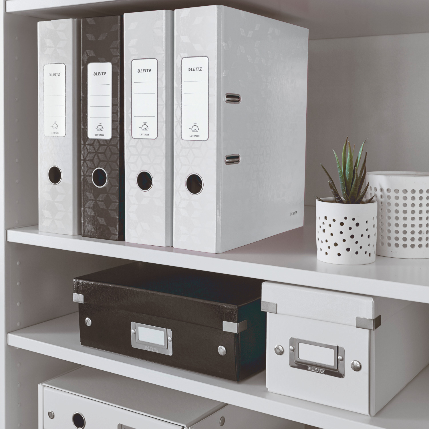 Biblioraft plastifiat 8cm 180grade alb wow leitz [3]