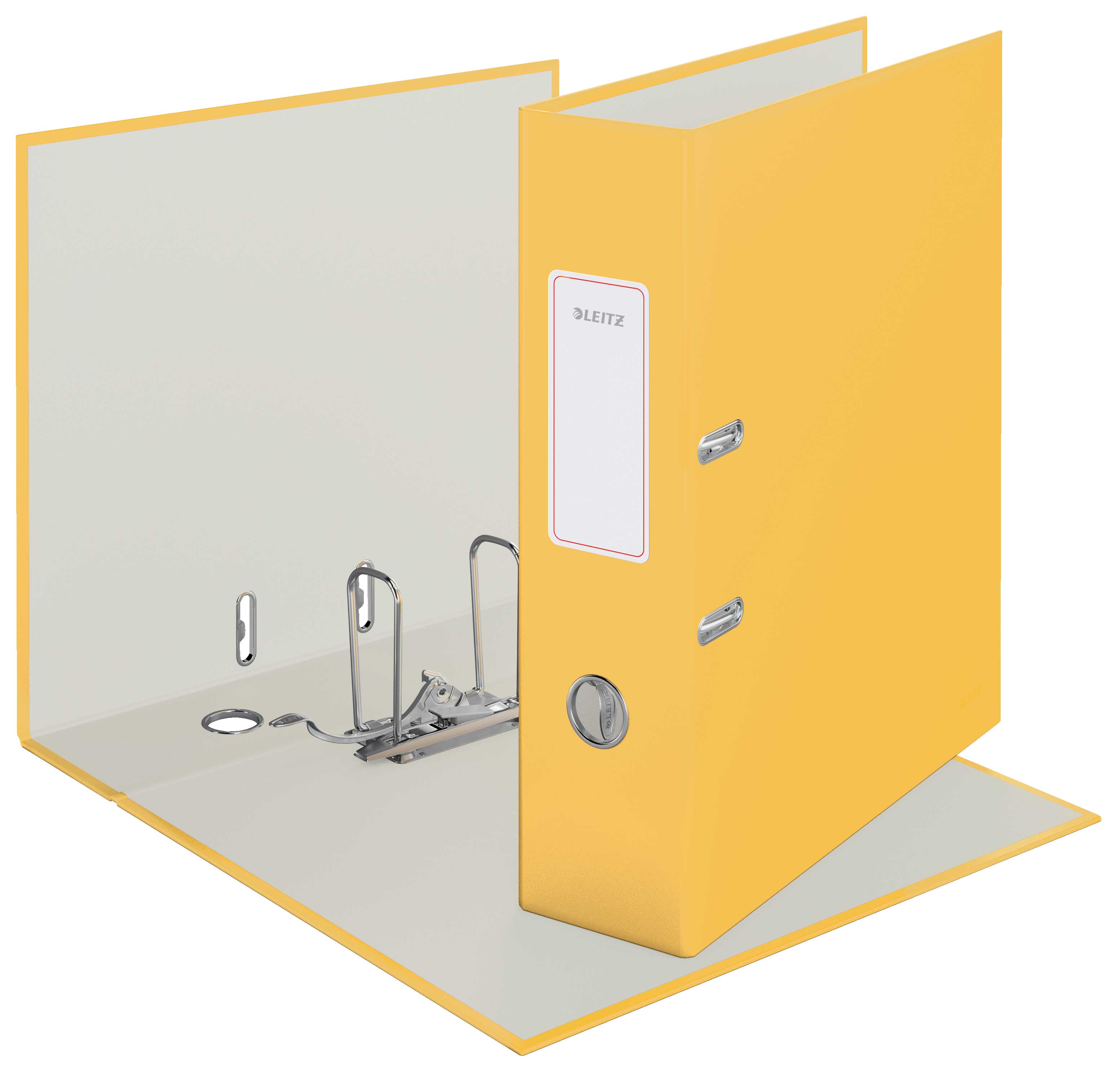 Biblioraft plastifiat 8cm 180grade galben chihlimbar cosy leitz [1]
