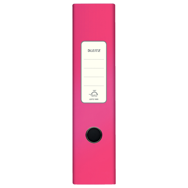 Biblioraft plastifiat 8cm roz metalizat wow leitz [2]