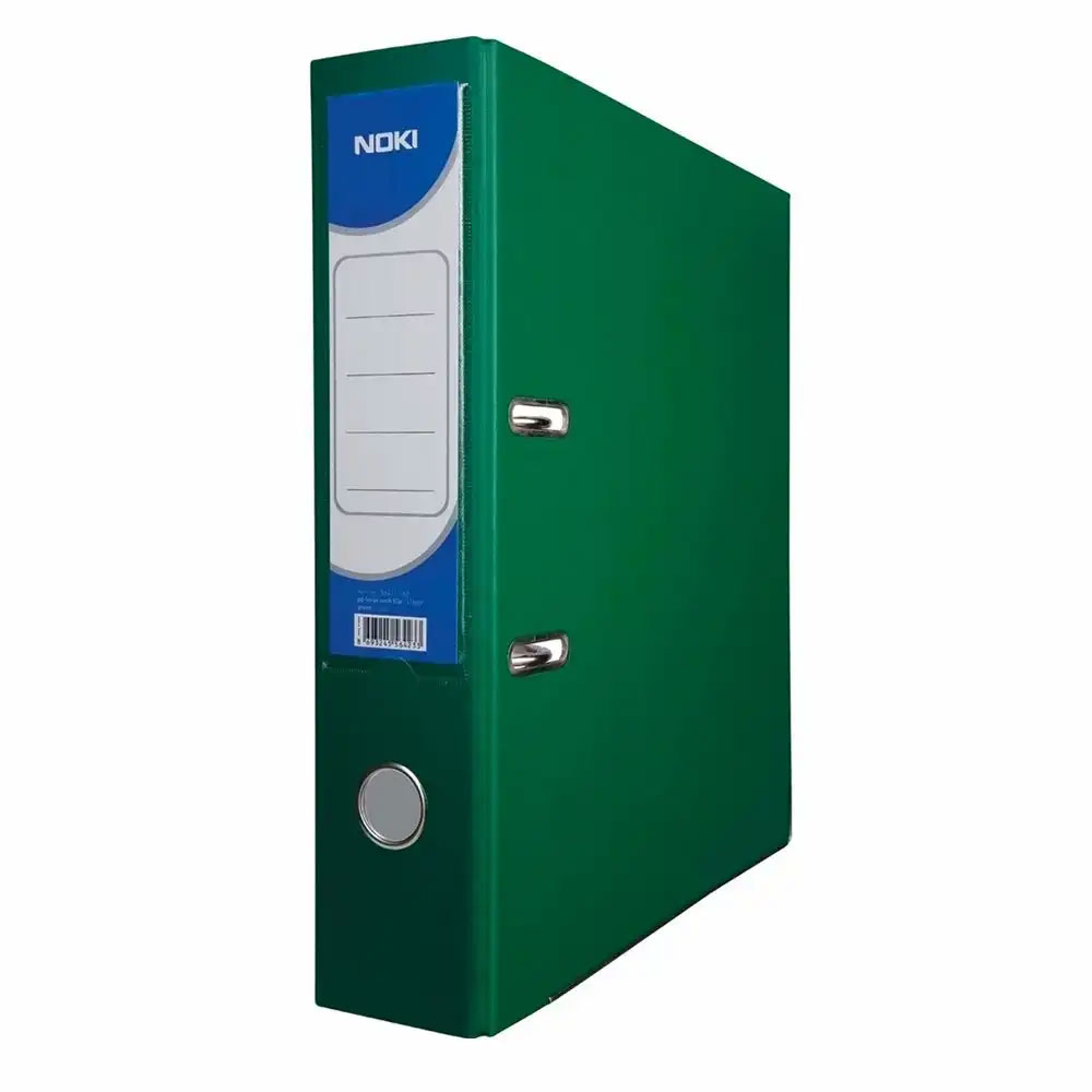 Bibliorafturi - Biblioraft plastifiat int-ext 7.5cm verde noki