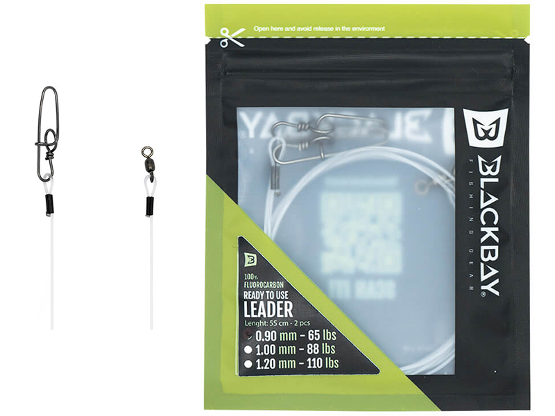 Vârtej - Blackbay Fluorocarbon Leader 1.2mm - 110lb