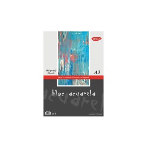 Art & Craft si Artizanat - Bloc a3 acuarela 190g  24 file daco bd319