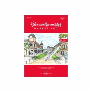 Art & Craft si Artizanat - Bloc a4 markere 130g 24 coli bd4130