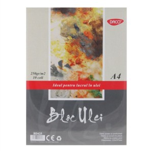 Art & Craft si Artizanat - Bloc a4 ulei 250g 10 file daco bd425