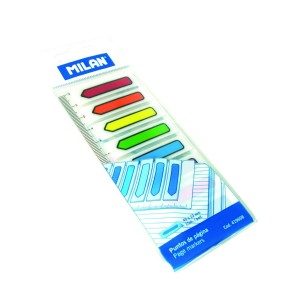Birotică și Papetărie - Bloc notes adeziv index 8x45x12 sageti  milan419608 24 buc