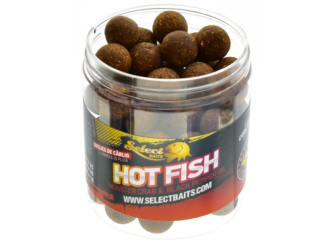 Boilies de carlig critic echilibrat Hot Fish 20mm [0]