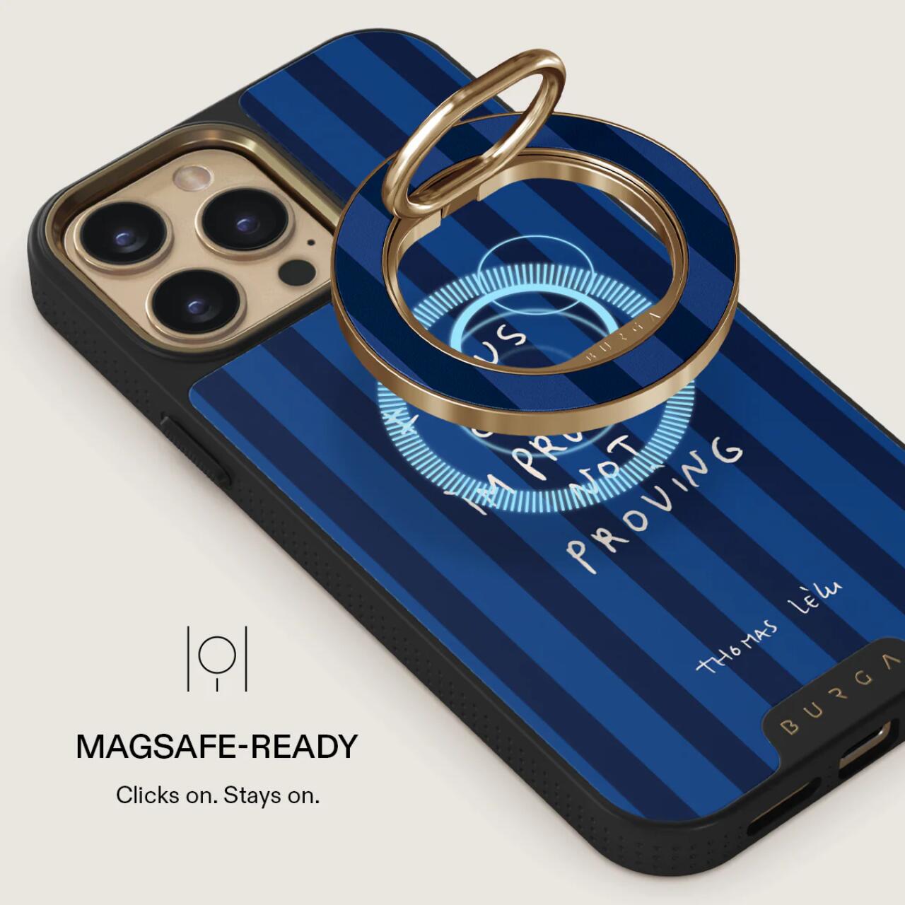 Burga Inel Magnetic pentru telefon Focus On Gold [2]