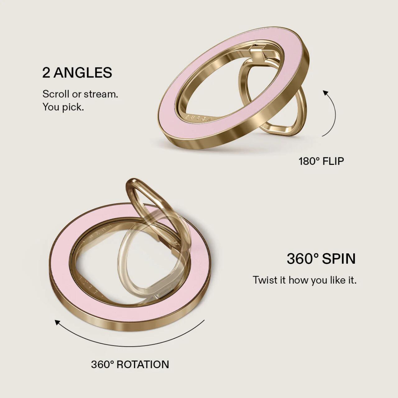 Burga Inel Magnetic pentru telefon Your best Gold [1]