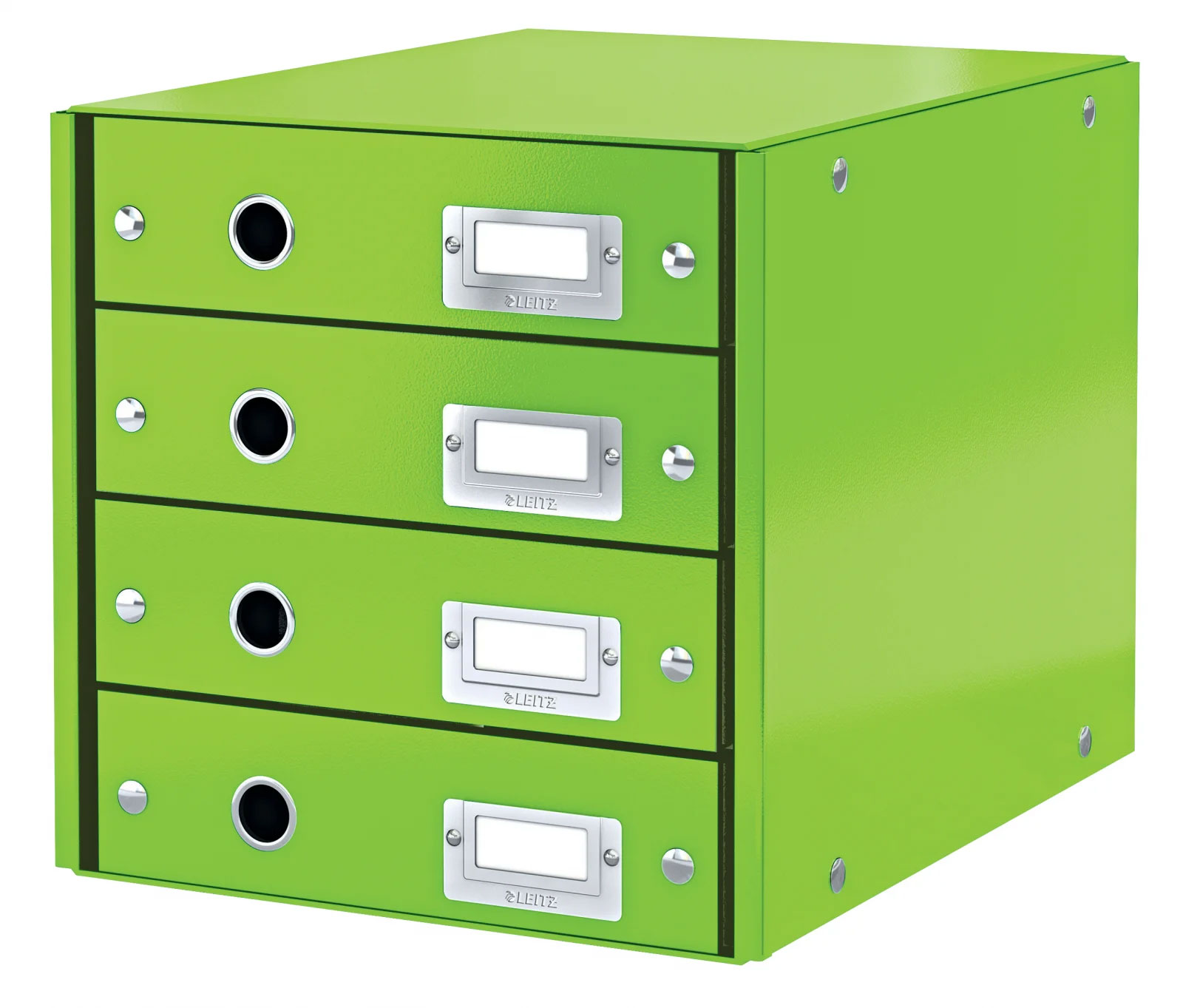 Arhivare - Cabinet 4 sertare verde click&store leitz