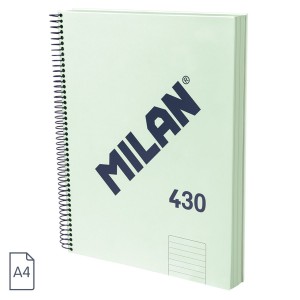 Rechizite Școlare - Caiet a4 120 file dr spira milan verde 430 57142e120gr
