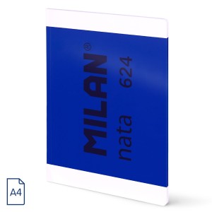 Rechizite Școlare - Caiet a4 48 file ar cusut milan albastru nata 57043g48b