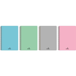 Rechizite Școlare - Caiet a4 80 file spira coperta plastic ecada 29482ar